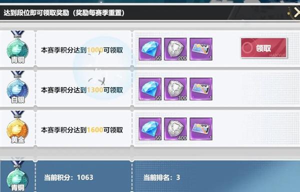 赛季奖励领取指南