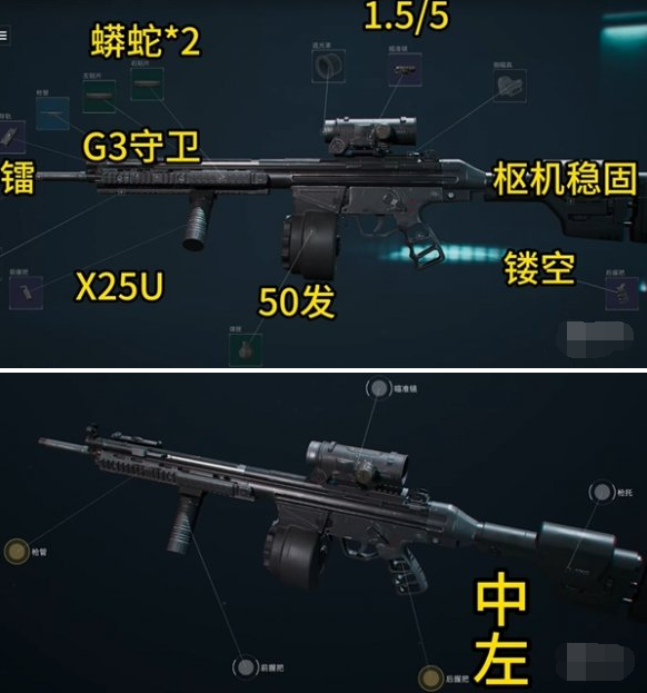 衔尾蛇枪械改装方案